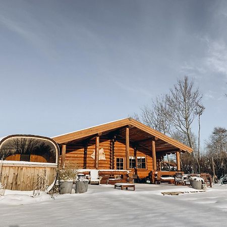 Fjordhygge - Authentic Wood Log Cabin Summerhouse Near Water, Fjord And Forest Jaegerspris Exterior photo
