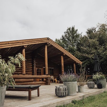 Fjordhygge - Authentic Wood Log Cabin Summerhouse Near Water, Fjord And Forest Jaegerspris Exterior photo
