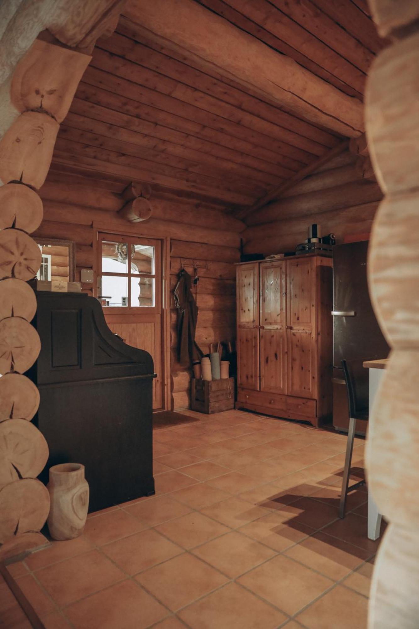 Fjordhygge - Authentic Wood Log Cabin Summerhouse Near Water, Fjord And Forest Jaegerspris Exterior photo