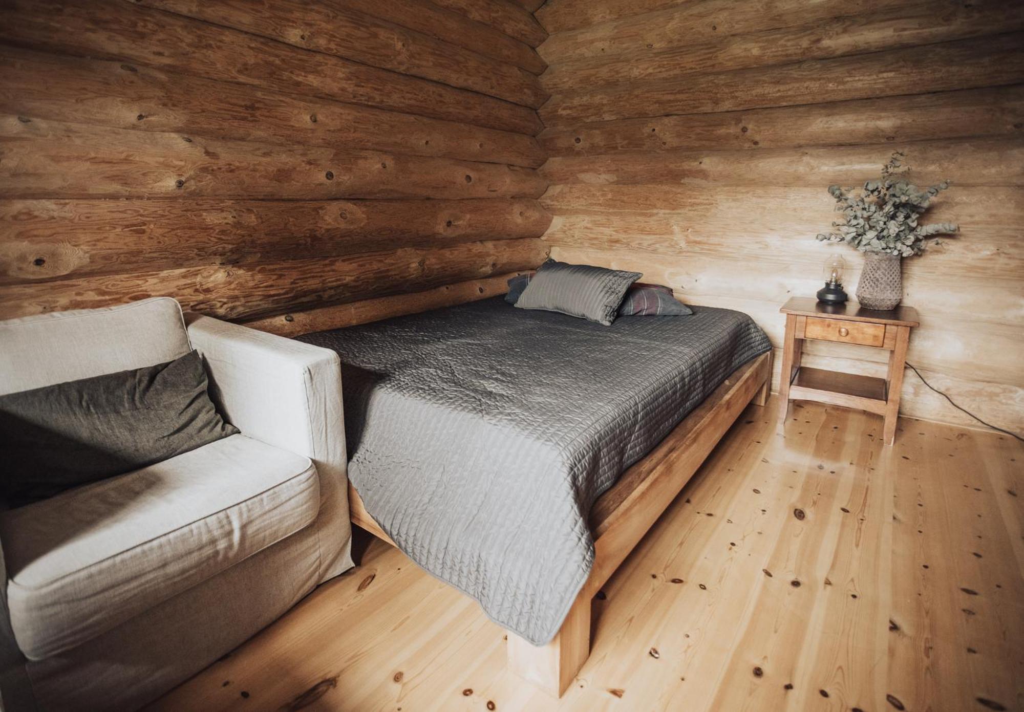 Fjordhygge - Authentic Wood Log Cabin Summerhouse Near Water, Fjord And Forest Jaegerspris Exterior photo